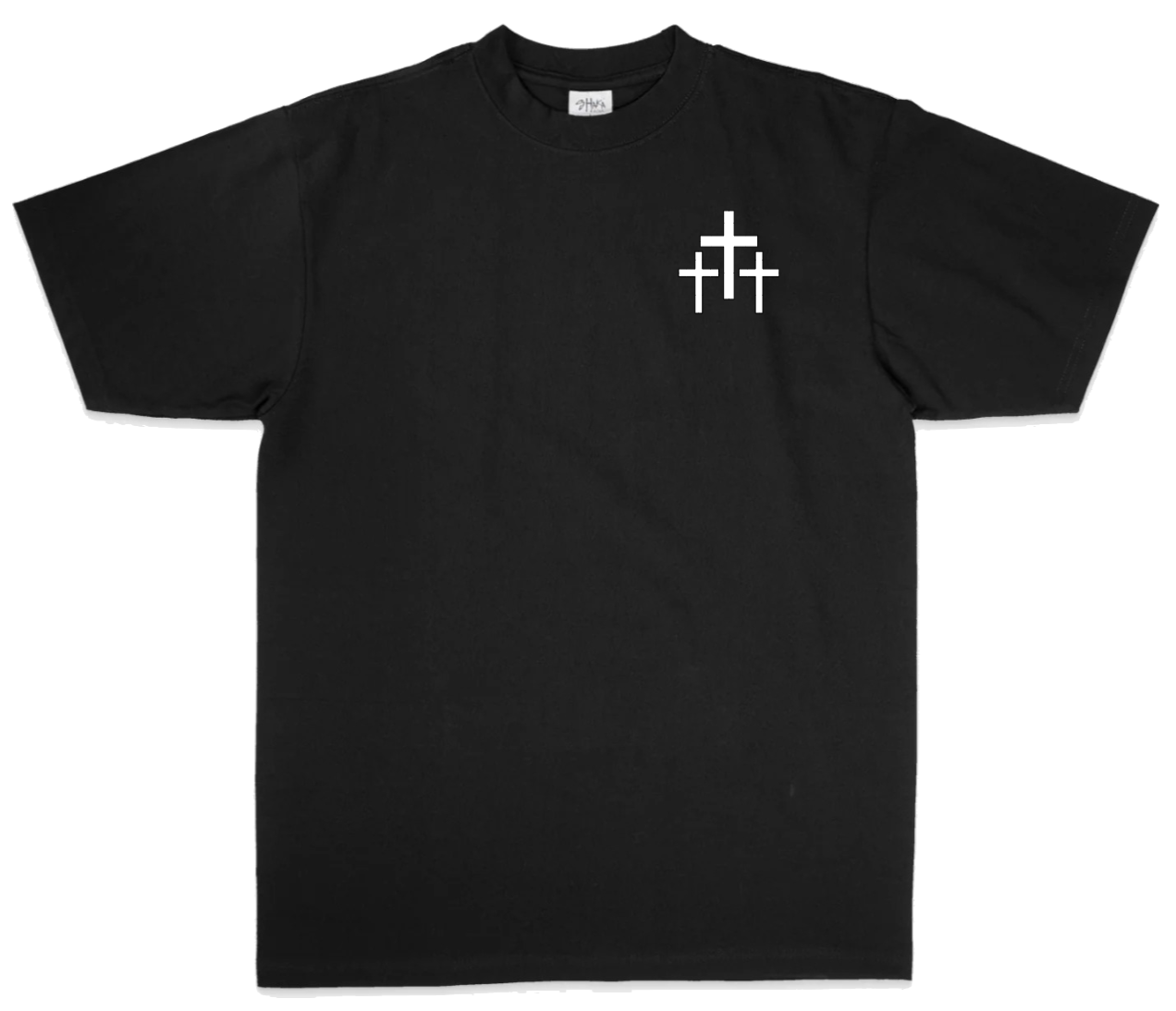 ALPHA & OMEGA TEE - BLACK