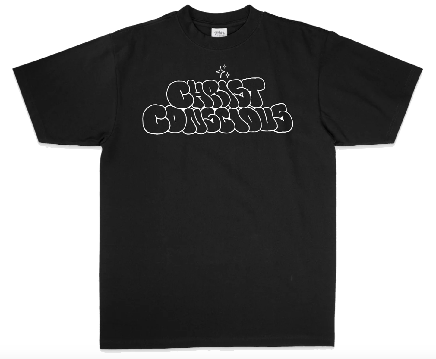 GRAFFITI LOGO TEE - BLACK