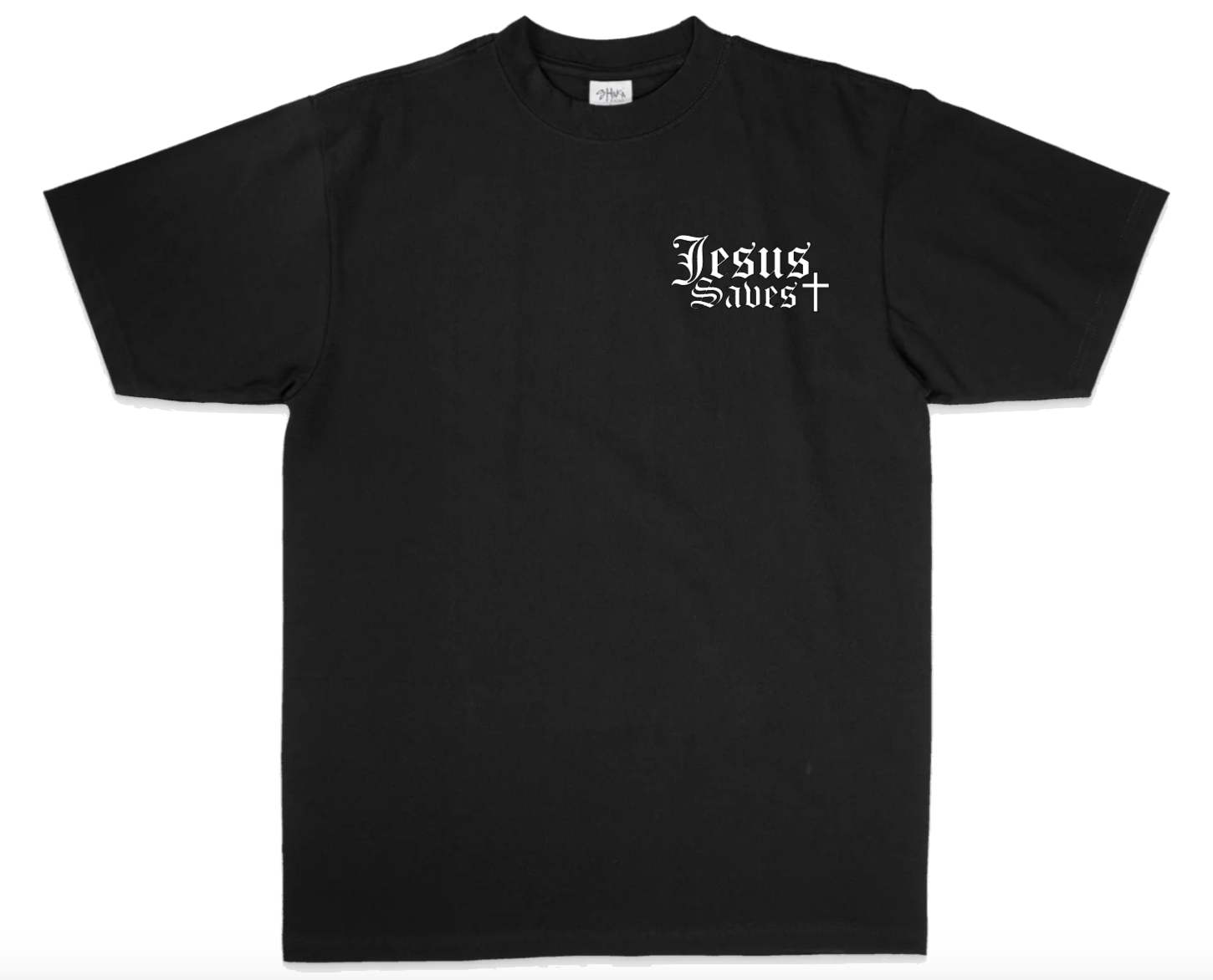 COVERED IN THE BLOOD OF JESUS TEE - BLACK